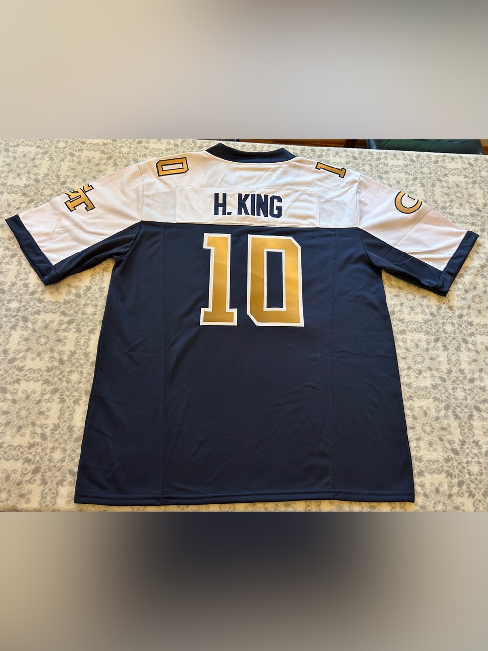 Haynes King Georgia Tech ACC Jersey Men’s XL Adidas